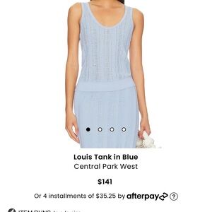 Matching tank/skirt set